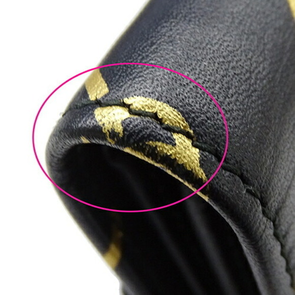 GUCCI Black Leather GG Marmont Wallet - Picture 16 of 16